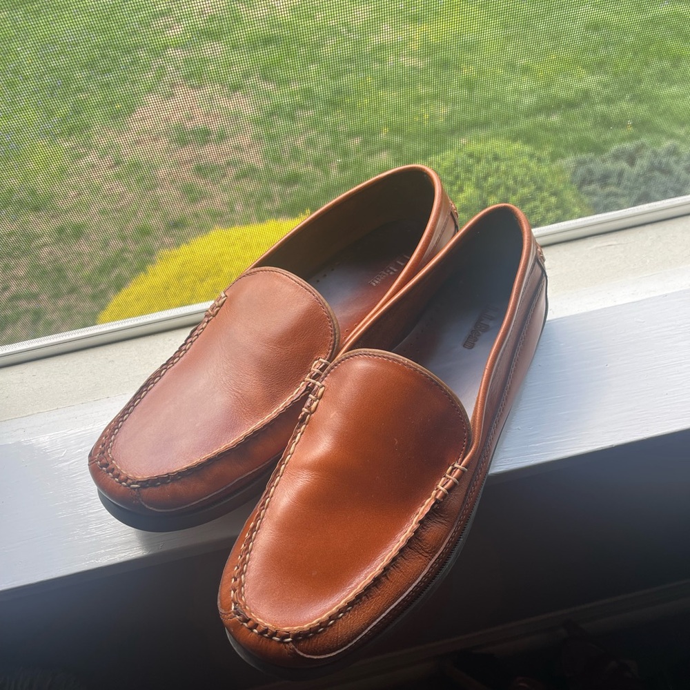Men's Brown Leather Loafers